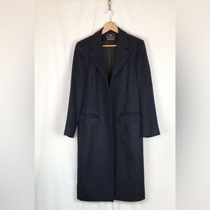 Baby Alpaca Coat by Peruvian Connection in Navy